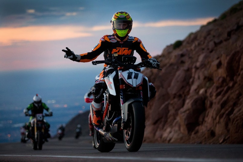 Chris Fillmore 2017 Pikes Peak KTM Super Duke 1290
